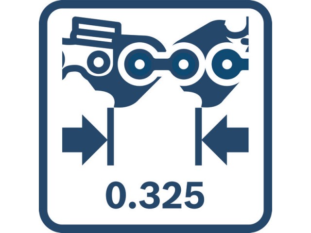 Akumulatorska verižna žaga Bosch GKE 18V-40, 06008D3001